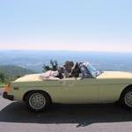 Skyline Drive 2008 PJ and Claire 78 MGB