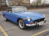 1972 MG MGB Blue Bryan Lever