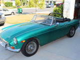 1965 MG MGB Custom Metalic Green Everett Thompson