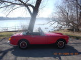 1972 MG Midget Red Shane Vanstrom