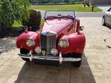 1954 MG TF Red Ronald Marcuse