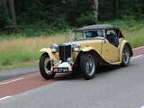 1947 MG TC Yellow Jan Cees Van Rijckevorsel
