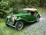 1949 MG TC Hunter Green Phil Arty Williams