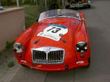 1955 MG MGA 1500 RED Giovanni Delicio